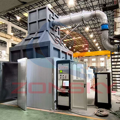 大型多海拔環(huán)境隧道火災(zāi)燃燒特性測試系統(tǒng)