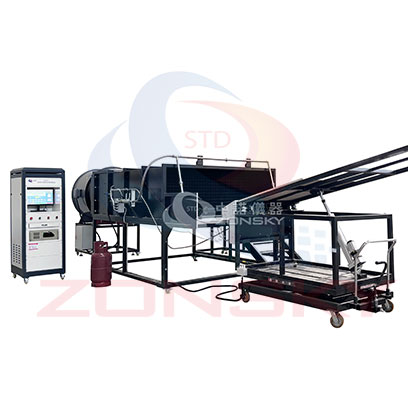 屋頂光伏電池組件燃燒測試儀